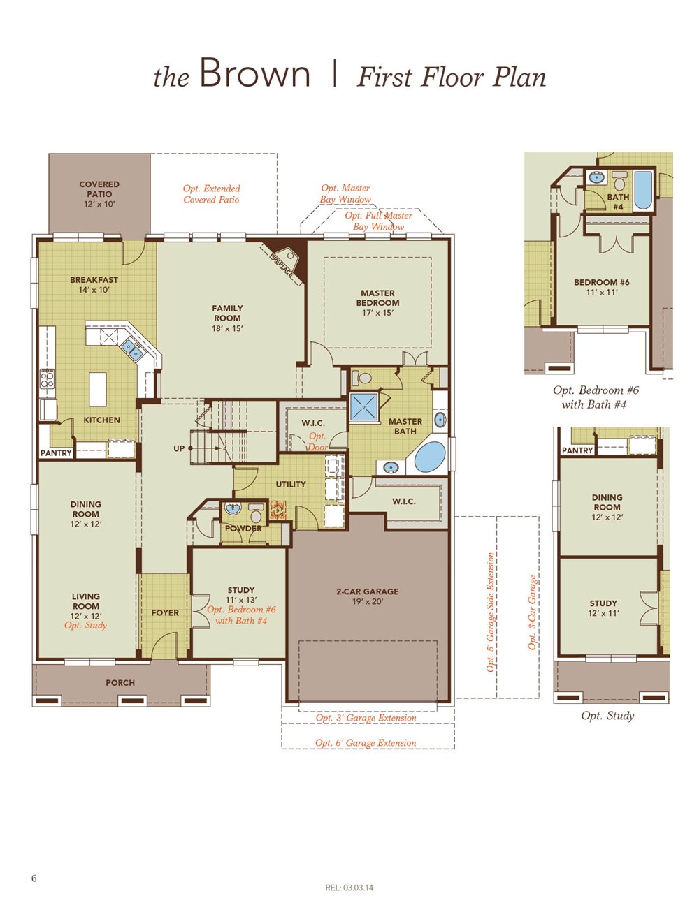 The Brown Floor Plan by Gehan Homes Floor Plan Friday