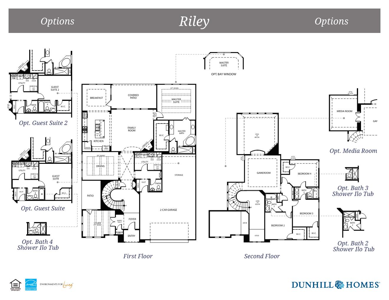 Riley by Dunhill Homes Floor Plan Friday Marr Team at