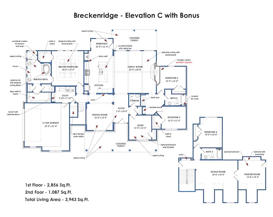 Breckenridge Bonus Tilson Homes Floor Plan Friday Marr Team At Re Max Prestige